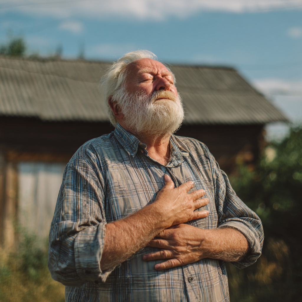 Group of middle-aged Ukrainian adults practicing gentle yoga movements in a bright studio, showing diverse practitioners in comfortable yoga attire, focused on breathing exercises with peaceful expressions